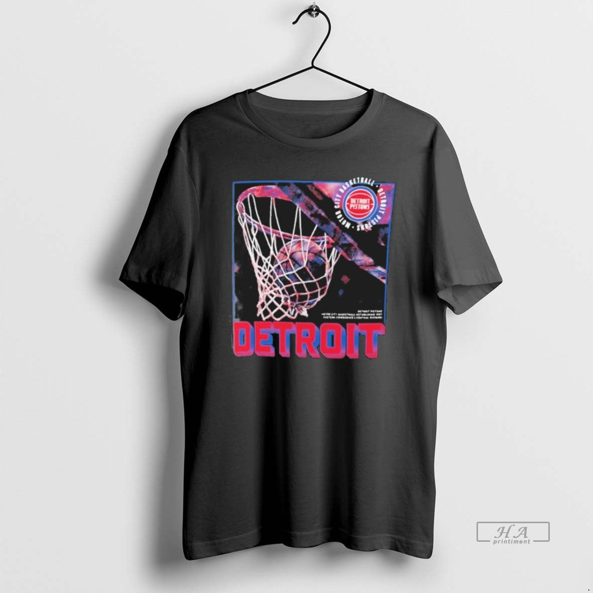 Official Detroit Pistons Chrome Legacy Basket - T-Shirt, Sweatshirt, Hoodie