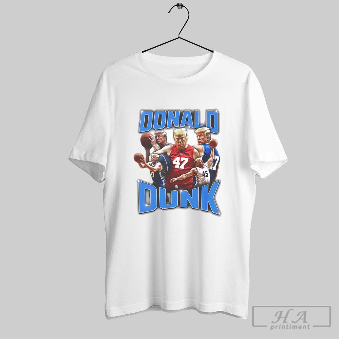 Official Donald Dunk Basketball Funny Unisex T-shirt, Sweatshirt, Hoodie, Long Sleeve Tee - T-Shirt, Sweatshirt, Hoodie