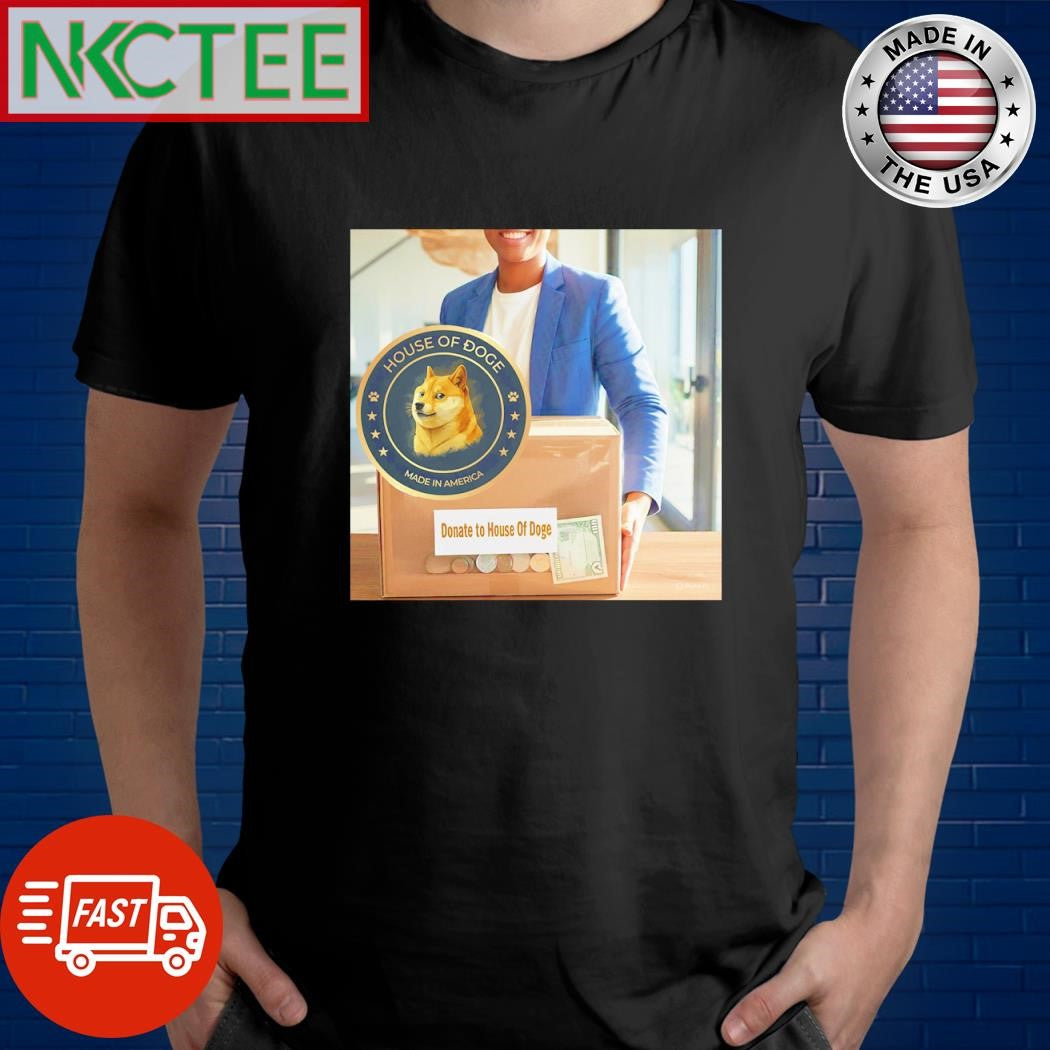 Official Donate to House Of Doge fund shirt Unisex T-shirt, Sweatshirt, Hoodie, Long Sleeve Tee - T-Shirt, Sweatshirt, Hoodie