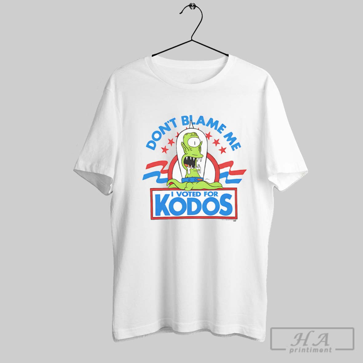 Official Dont Blame Me I Voted For Kodos Unisex T-shirt, Sweatshirt, Hoodie, Long Sleeve Tee - T-Shirt, Sweatshirt, Hoodie