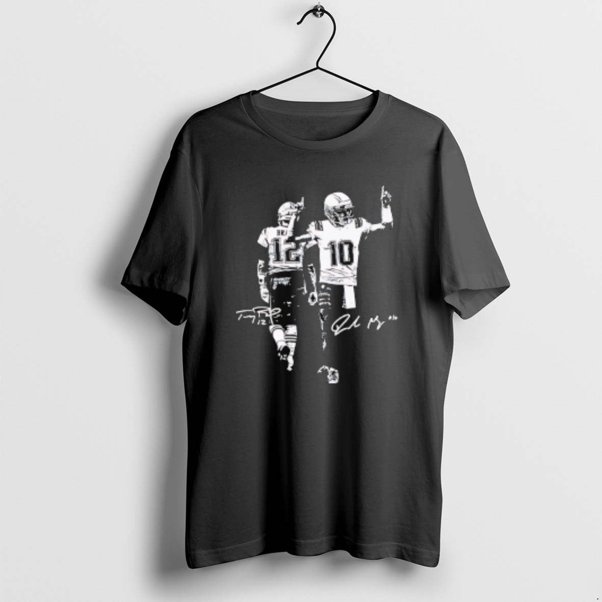 Official Drake Maye And Tom Signature 2025 - T-Shirt, Sweatshirt, Hoodie