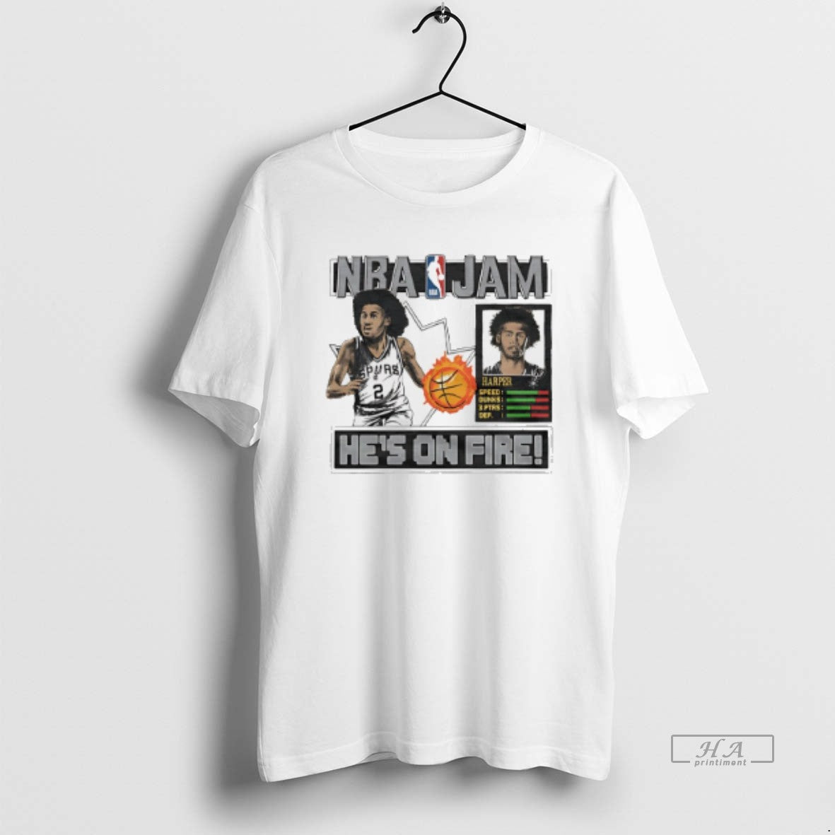 Official Dylan Harper San Antonio Spurs Nba Jam - T-Shirt, Sweatshirt, Hoodie