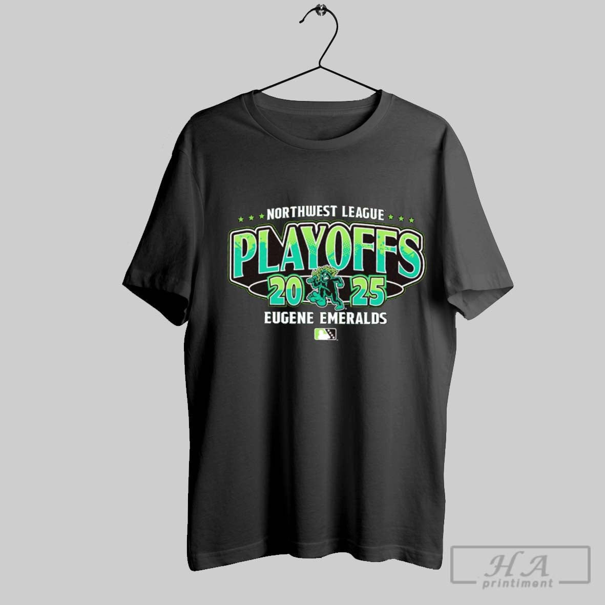 Official Eugene Emeralds 2025 Northwest League Playoff Unisex T-shirt, Sweatshirt, Hoodie, Long Sleeve Tee - T-Shirt, Sweatshirt, Hoodie