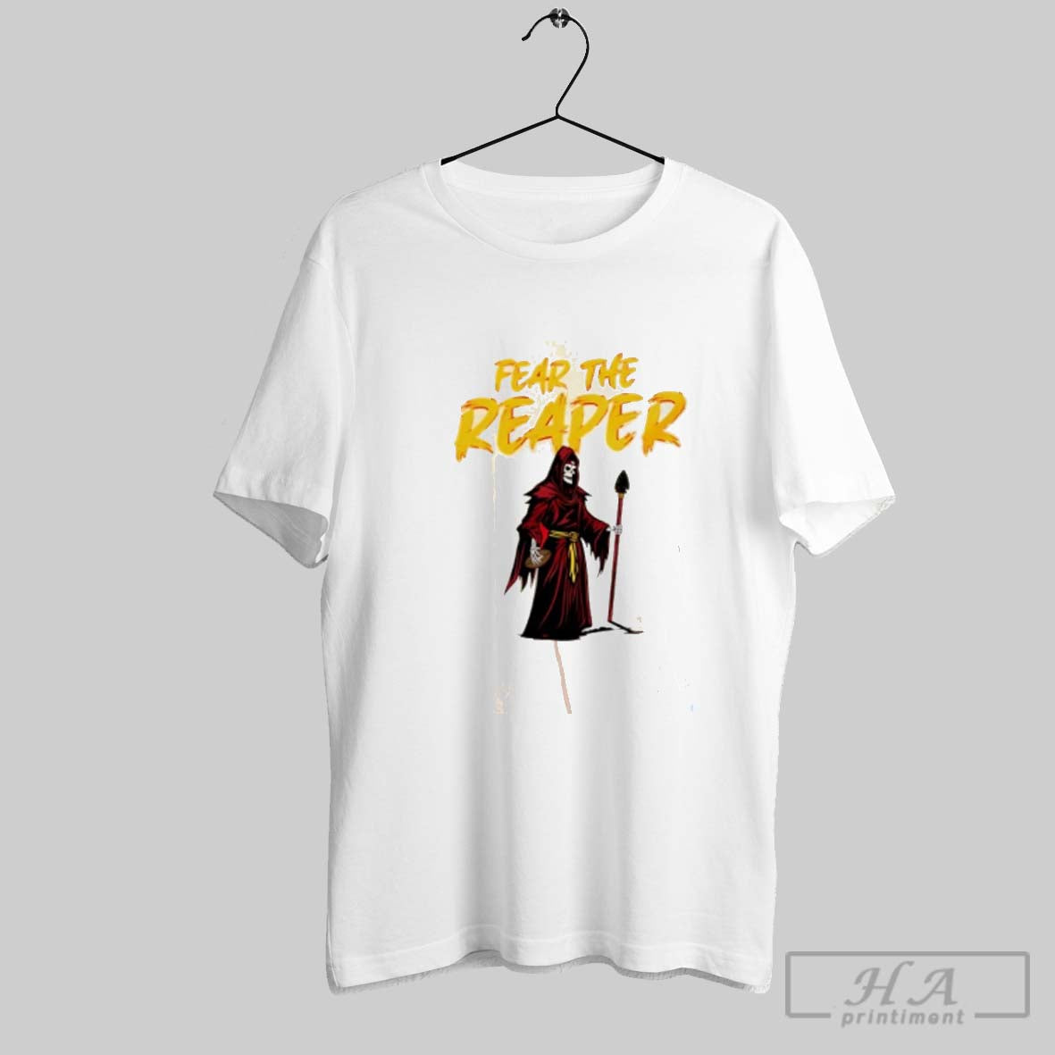 Official Fear The Reaper Kansas City Chiefs Unisex T-shirt, Sweatshirt, Hoodie, Long Sleeve Tee - T-Shirt, Sweatshirt, Hoodie