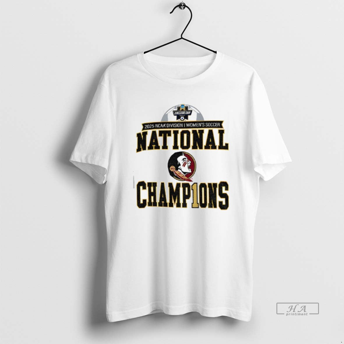 Official Florida State Seminoles 2025 Ncaa Division I Womens Soccer National Champ1ons - T-Shirt, Sweatshirt, Hoodie