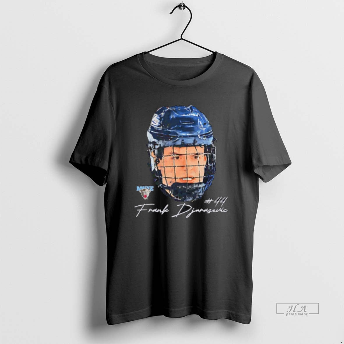 Official Frank Djurasevic Maine Hockey Ncaa Game Face - T-Shirt, Sweatshirt, Hoodie