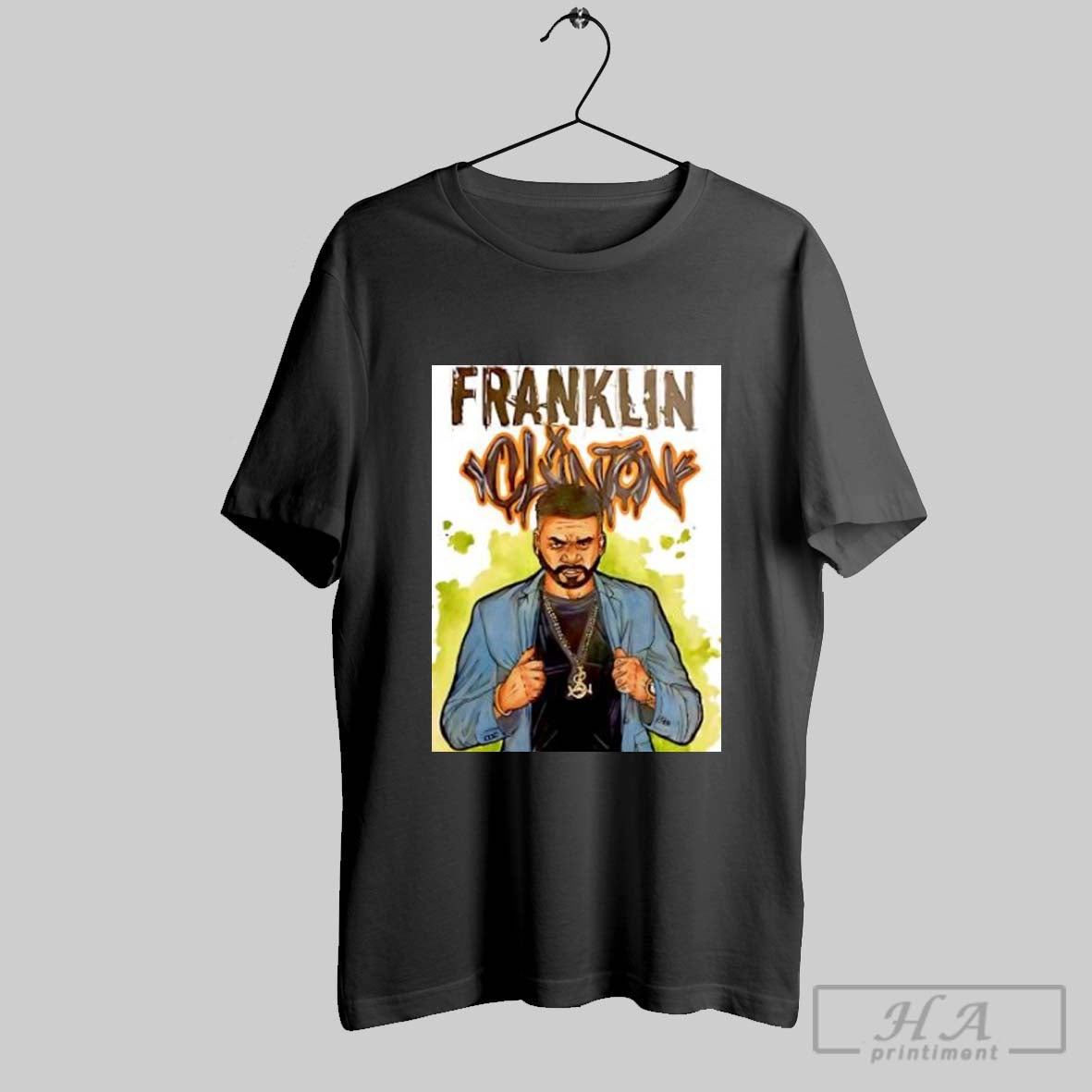 Official Franklin Clinton Gta V Grand Theft Auto Fan Art Unisex T-shirt, Sweatshirt, Hoodie, Long Sleeve Tee - T-Shirt, Sweatshirt, Hoodie