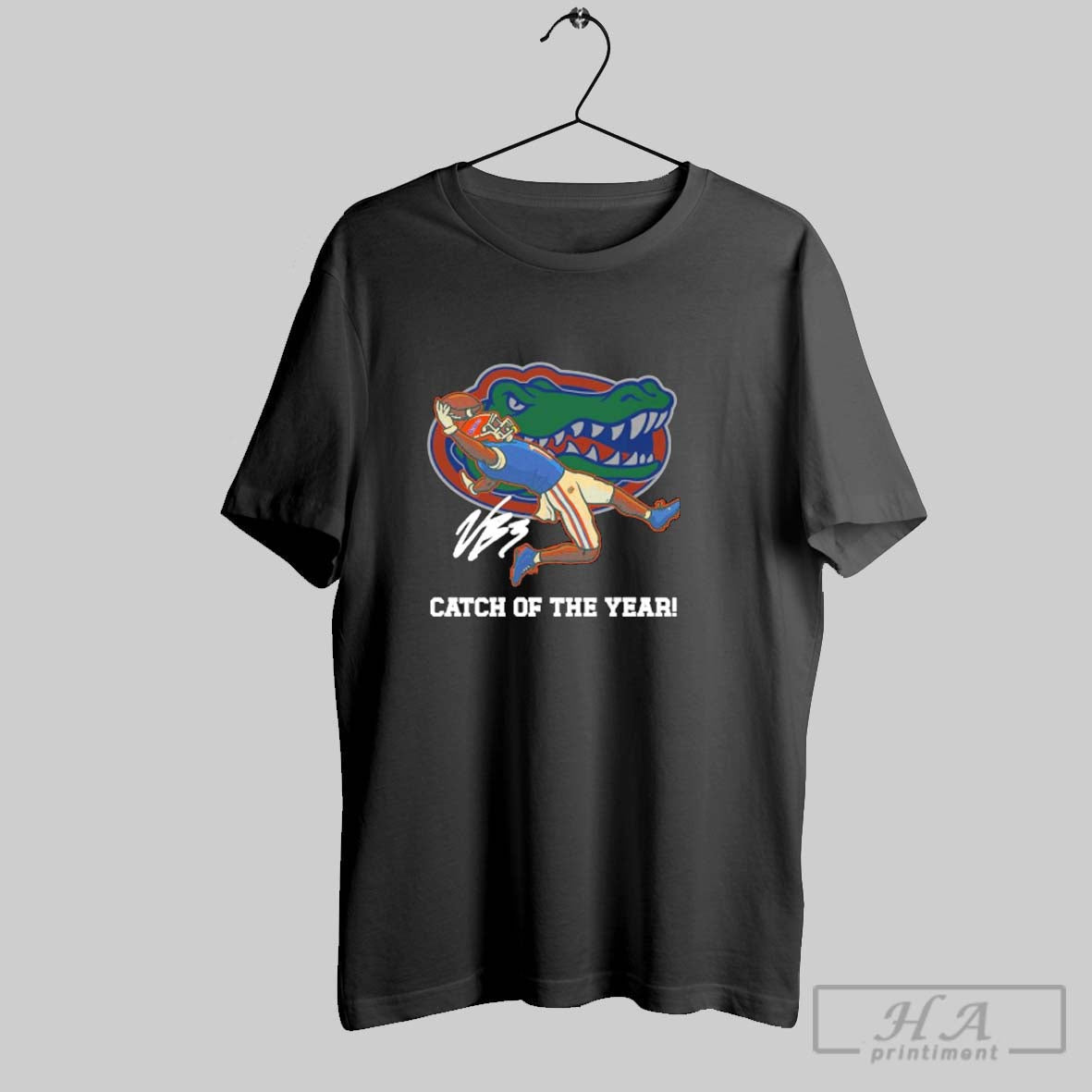 Official Gators Catch Of The Year Vernell Brown Iii Signature Unisex T-shirt, Sweatshirt, Hoodie, Long Sleeve Tee - T-Shirt, Sweatshirt, Hoodie