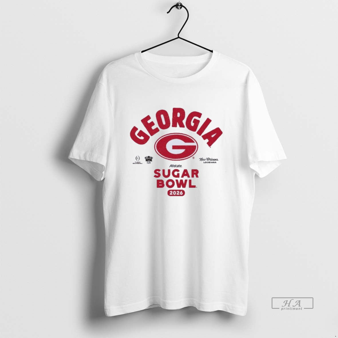 Official Georgia 2026 Allstate Sugar Bowl Bound - T-Shirt, Sweatshirt, Hoodie