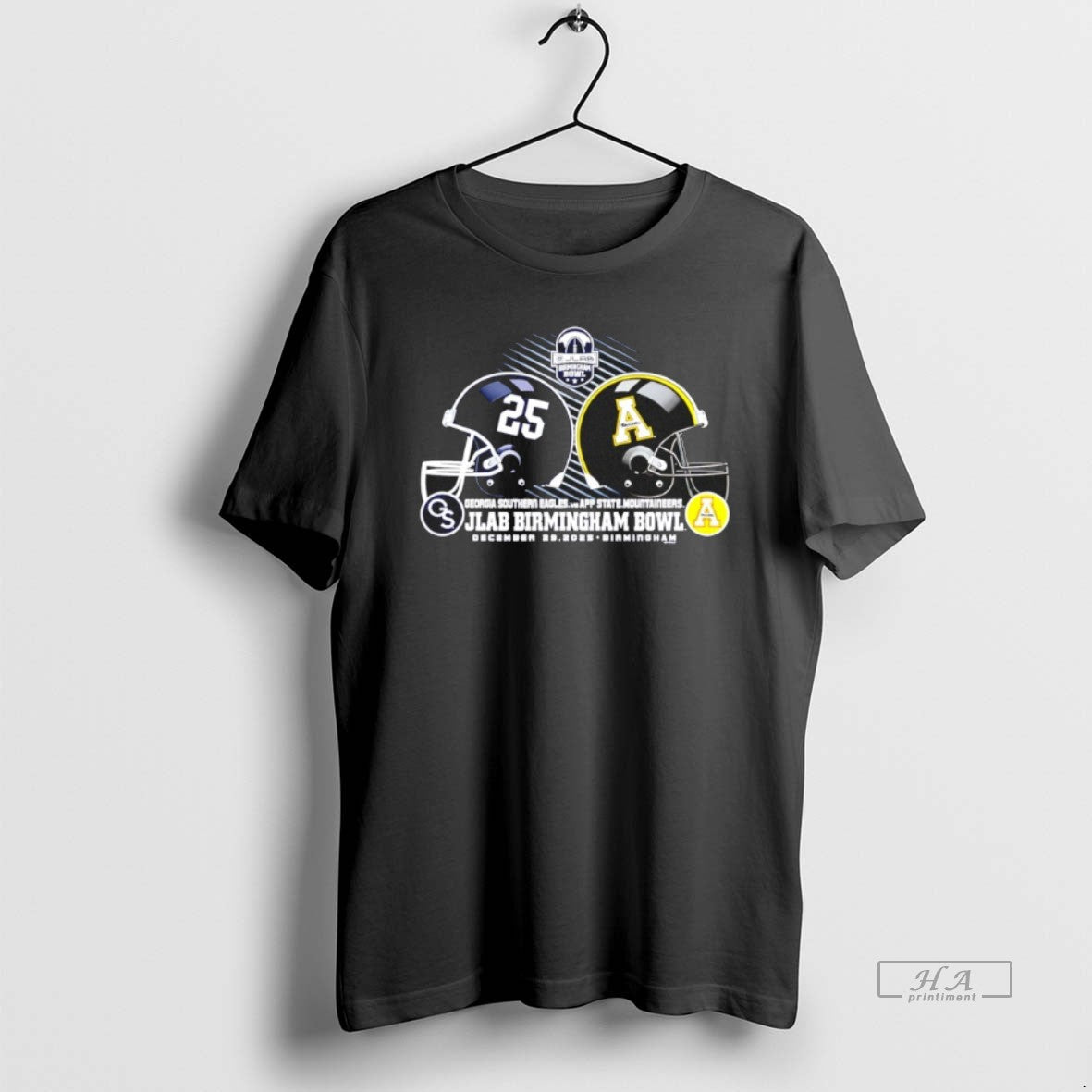 Official Georgia Southern Vs Appalachian State 2025 Birmingham Bowl - T-Shirt, Sweatshirt, Hoodie
