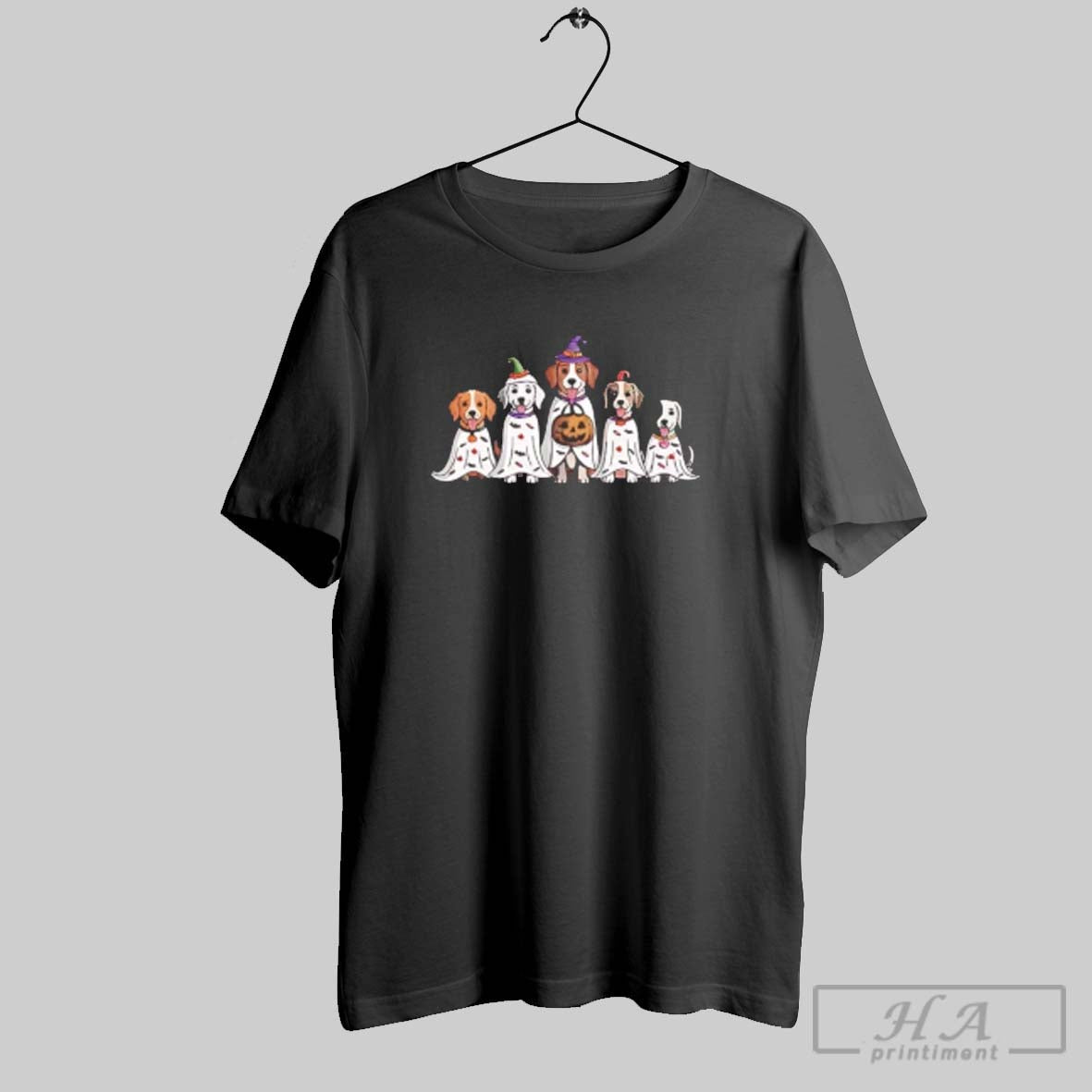 Official Ghost Dogs Halloween 2025 Ladies Tee Unisex T-shirt, Sweatshirt, Hoodie, Long Sleeve Tee - T-Shirt, Sweatshirt, Hoodie