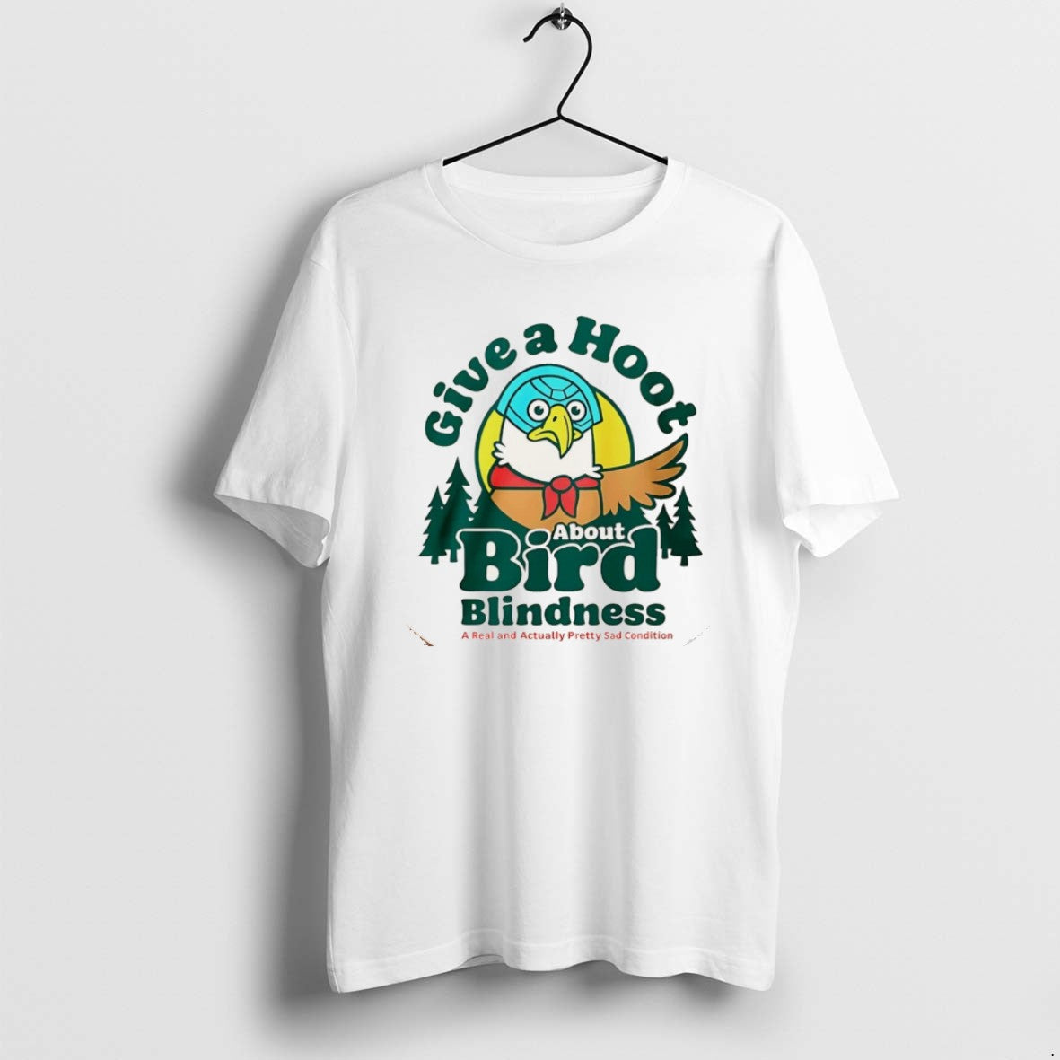 Official Give A Hoot About Bird Blindness Christmas - T-Shirt, Sweatshirt, Hoodie