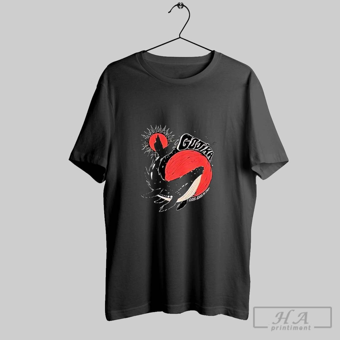 Official Gojira Flying Whales Space Humpback Whale Posters Black Unisex T-shirt, Sweatshirt, Hoodie, Long Sleeve Tee - T-Shirt, Sweatshirt, Hoodie