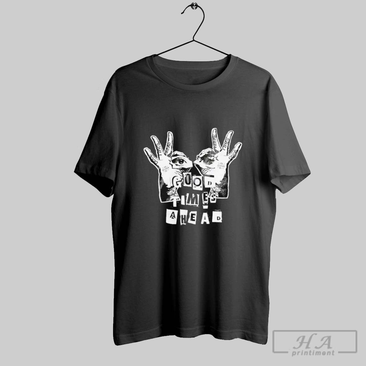 Official Good Times Ahead Hand Signals T Shirts Unisex T-shirt, Sweatshirt, Hoodie, Long Sleeve Tee - T-Shirt, Sweatshirt, Hoodie