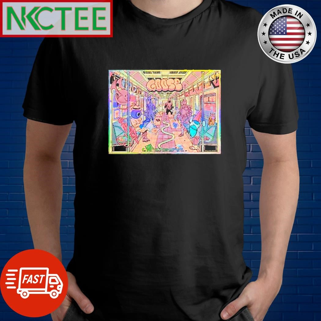 Official Goose The Band At Madison Square Garden In New York NY On June 28 2025 paint shirt - T-Shirt, Sweatshirt, Hoodie