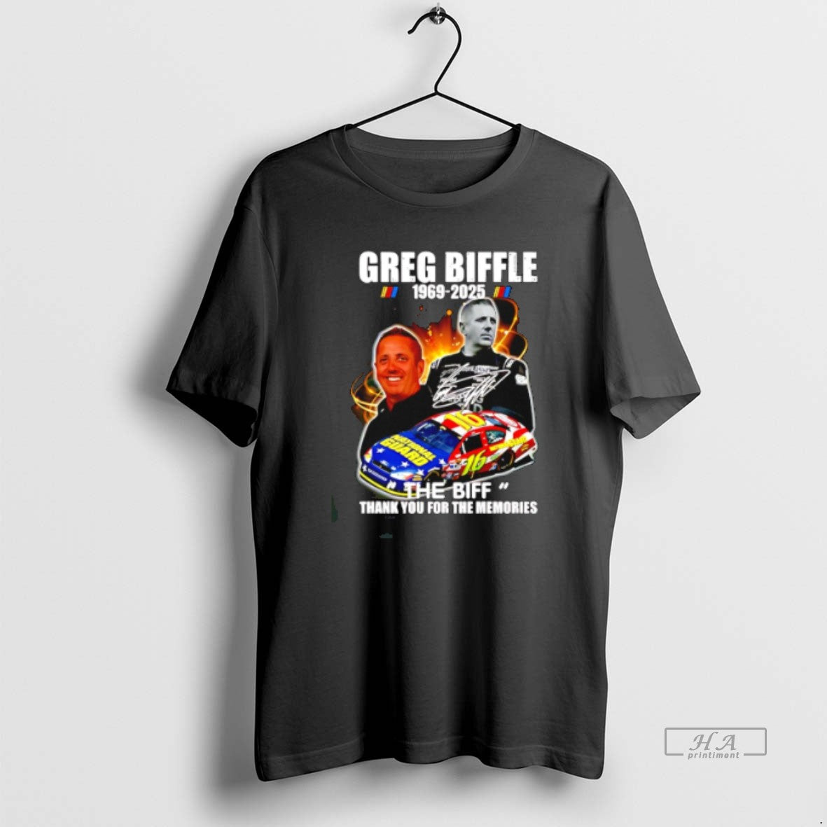 Official Greg Biffle 1969 2025 The Biff Thank You For The Memories - T-Shirt, Sweatshirt, Hoodie