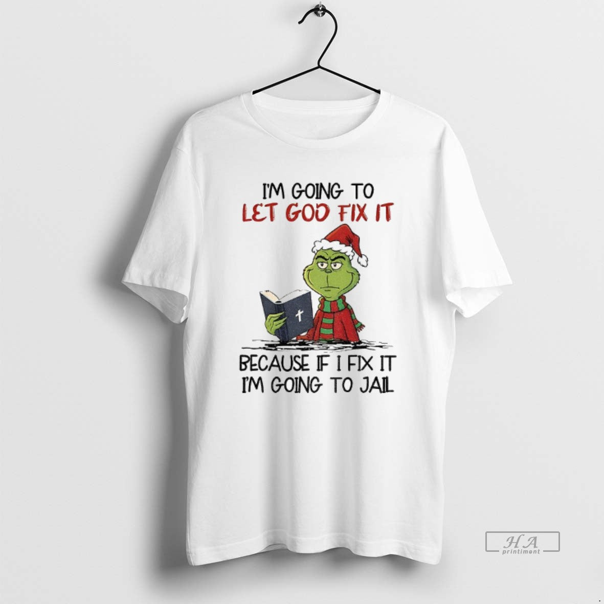 Official Grinch Santa If Im Murdered Just Know I Talked Shit Til The Bitter End - T-Shirt, Sweatshirt, Hoodie