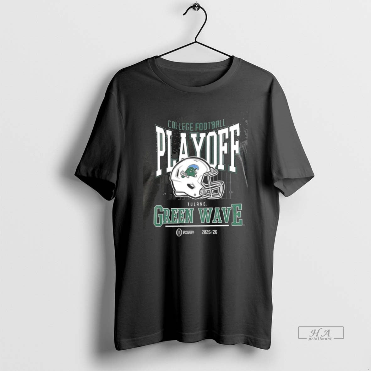 Official H05joiin Tulane Green Wave College Football Playoff 2025 26 Helmet 2 Sided - T-Shirt, Sweatshirt, Hoodie