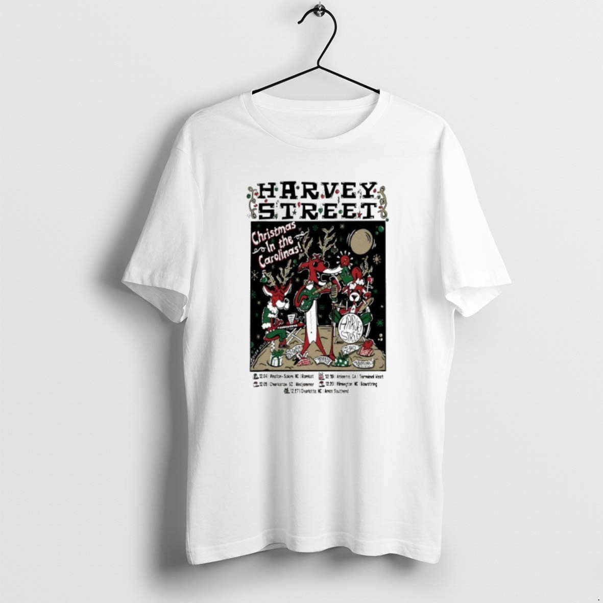 Official Harvey Street 2026 Christmas In The Carolinas Shows - T-Shirt, Sweatshirt, Hoodie