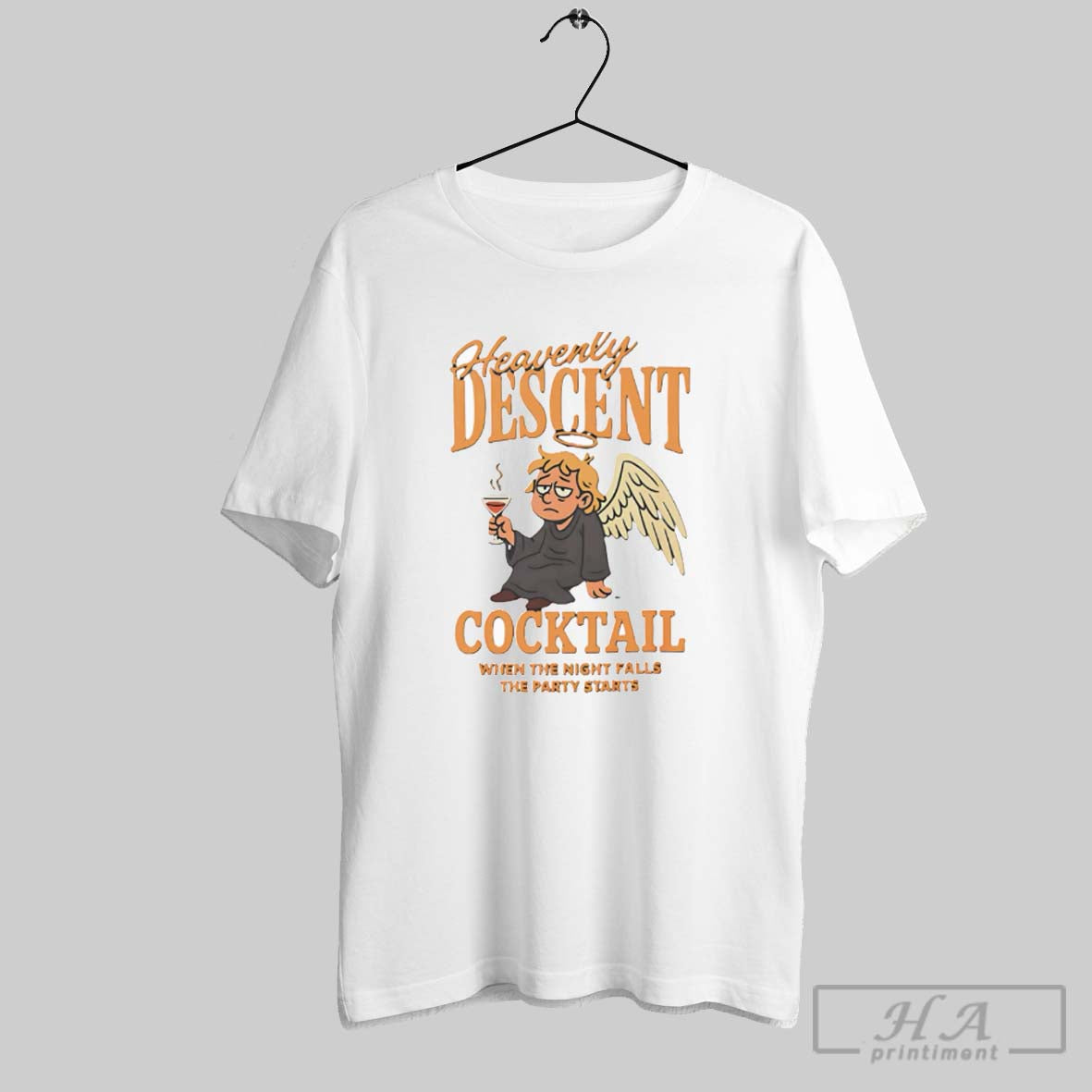 Official Heavenly Descent Cocktail Unisex T-shirt, Sweatshirt, Hoodie, Long Sleeve Tee - T-Shirt, Sweatshirt, Hoodie