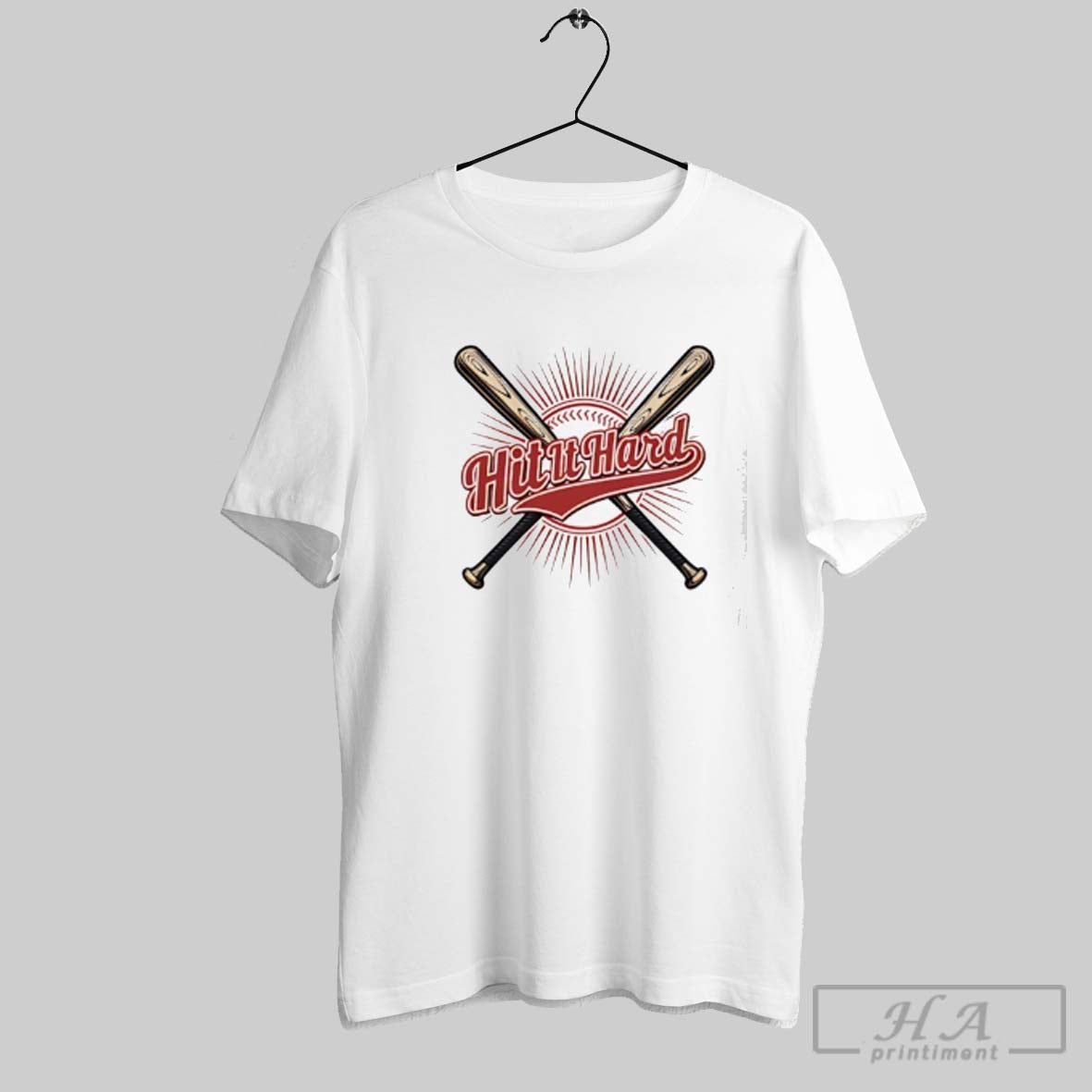 Official Hit It Hard Baseball Unisex T-shirt, Sweatshirt, Hoodie, Long Sleeve Tee - T-Shirt, Sweatshirt, Hoodie