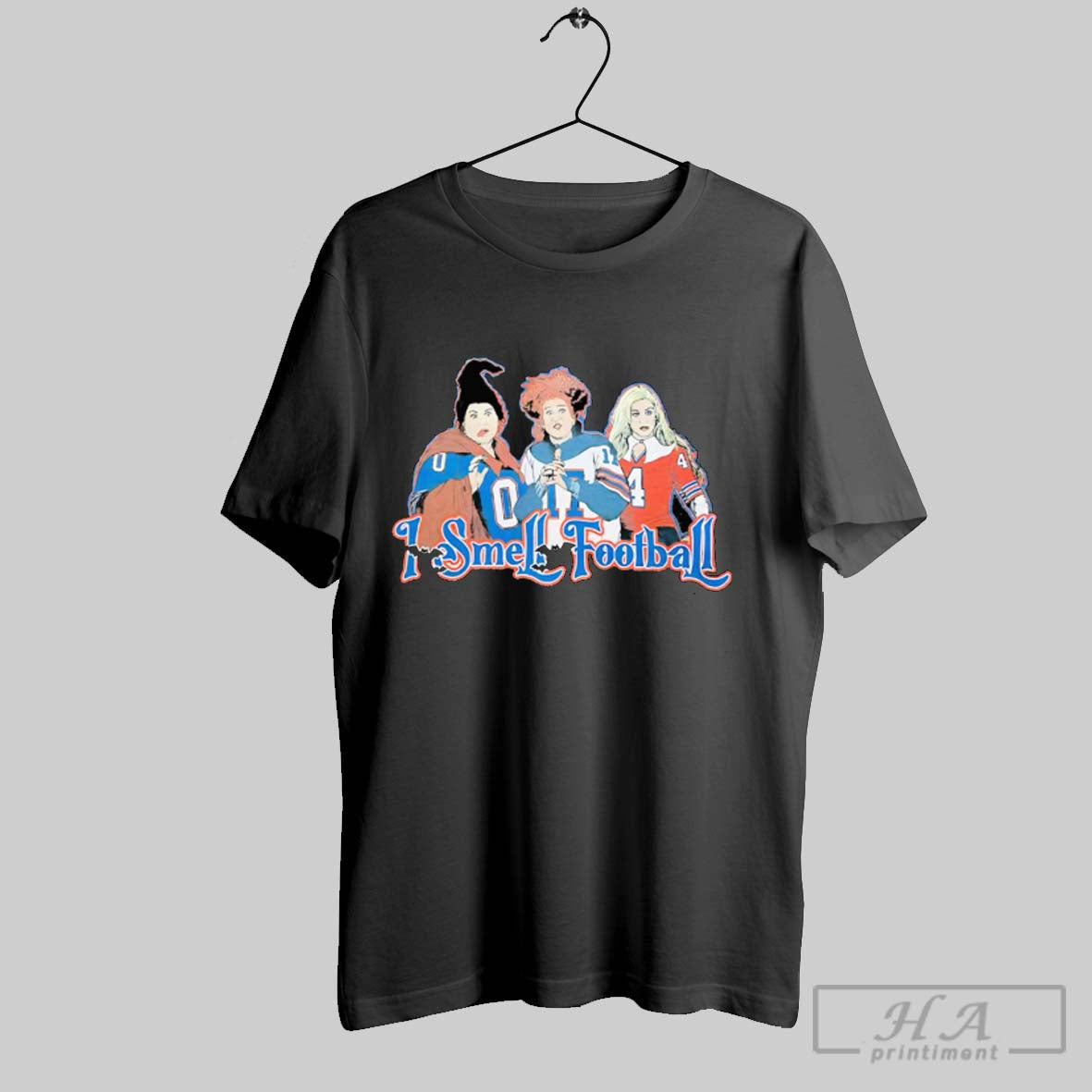 Official Hocus Pocus Buffalo Football I Smell Football Poster Unisex T-shirt, Sweatshirt, Hoodie, Long Sleeve Tee - T-Shirt, Sweatshirt, Hoodie