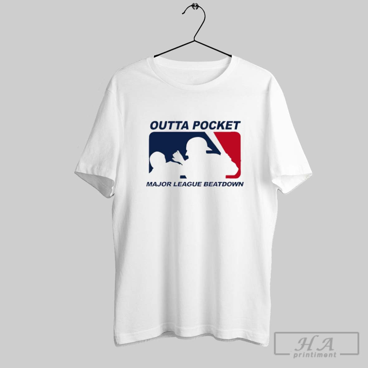 Official Holymountainprinting Outta Pocket Mlb Major League Beatdown Logo Unisex T-shirt, Sweatshirt, Hoodie, Long Sleeve Tee - T-Shirt, Sweatshirt, Hoodie