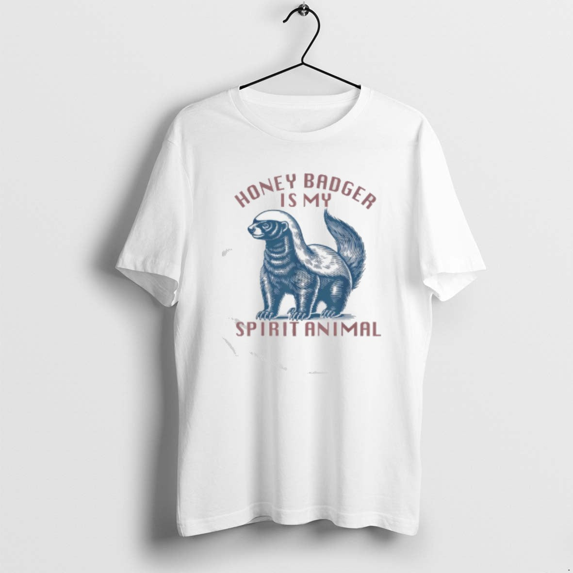 Official Honey Badger Is My Spirit Honey Badger Vintage - T-Shirt, Sweatshirt, Hoodie
