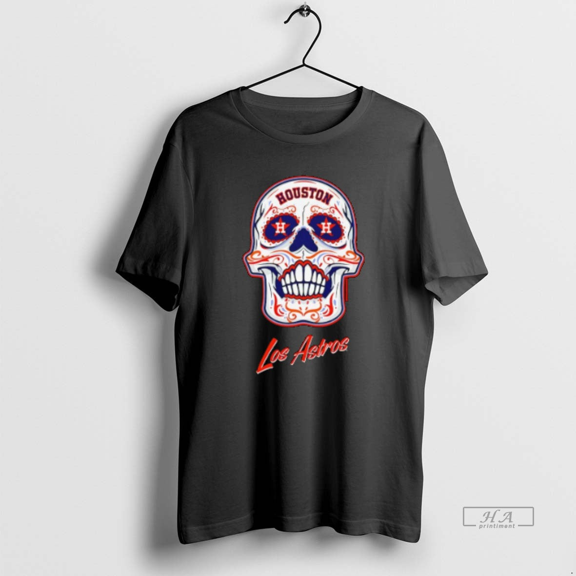 Official Houston Astros Sugar Skull Logo - T-Shirt, Sweatshirt, Hoodie