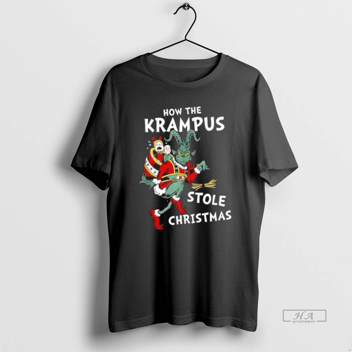 Official How The Krampus Stole Christmas - T-Shirt, Sweatshirt, Hoodie