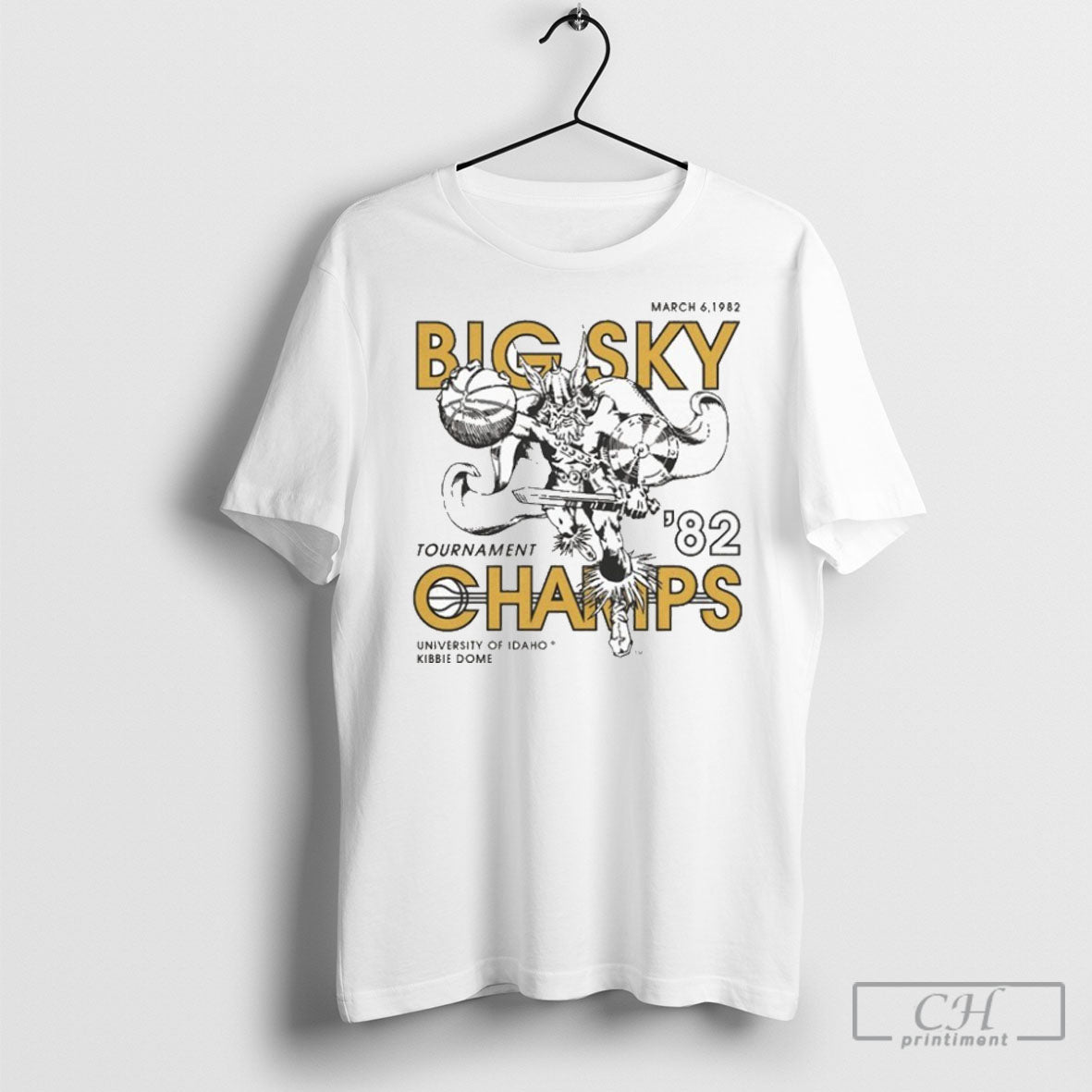 Official Idaho Vandals 1982 Big Sky Champs University Kibbie Dome Unisex T-shirt, Sweatshirt, Hoodie, Long Sleeve Tee - T-Shirt, Sweatshirt, Hoodie