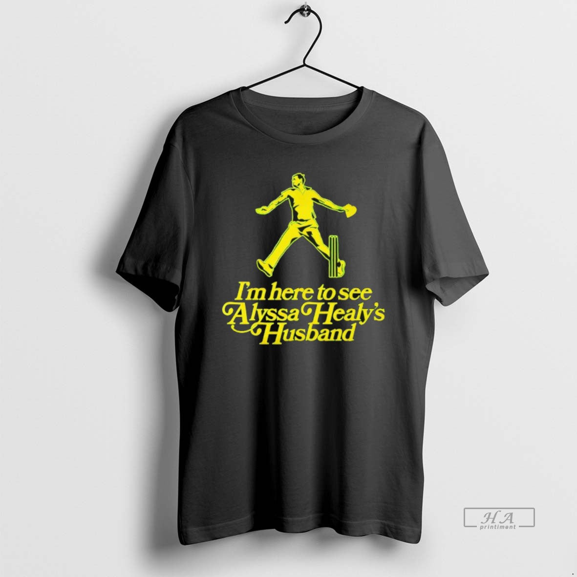Official Im Here To See Alyssa Healys Husband Graphic - T-Shirt, Sweatshirt, Hoodie