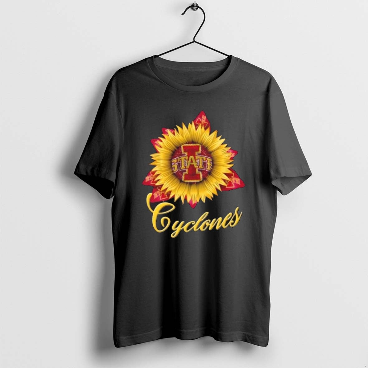Official Iowa State Cyclones X Sunflower Graphic - T-Shirt, Sweatshirt, Hoodie