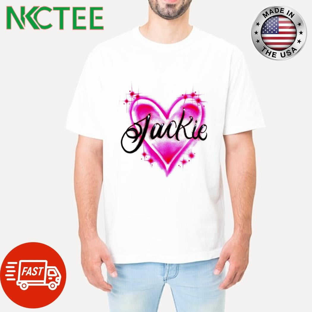 Official Jack Kie heart paint shirt Unisex T-shirt, Sweatshirt, Hoodie, Long Sleeve Tee - T-Shirt, Sweatshirt, Hoodie