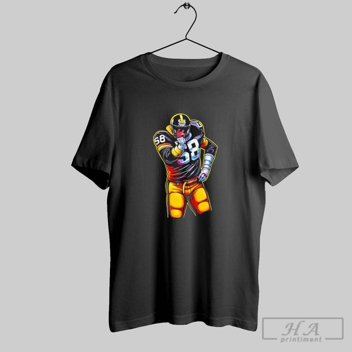 Official Jack Lambert Yinzerstitions Steelers Unisex T-shirt, Sweatshirt, Hoodie, Long Sleeve Tee - T-Shirt, Sweatshirt, Hoodie