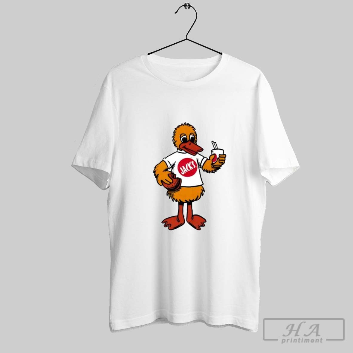 Official Jacks Foods System 1976 Vintage Duck Logo Unisex T-shirt, Sweatshirt, Hoodie, Long Sleeve Tee - T-Shirt, Sweatshirt, Hoodie