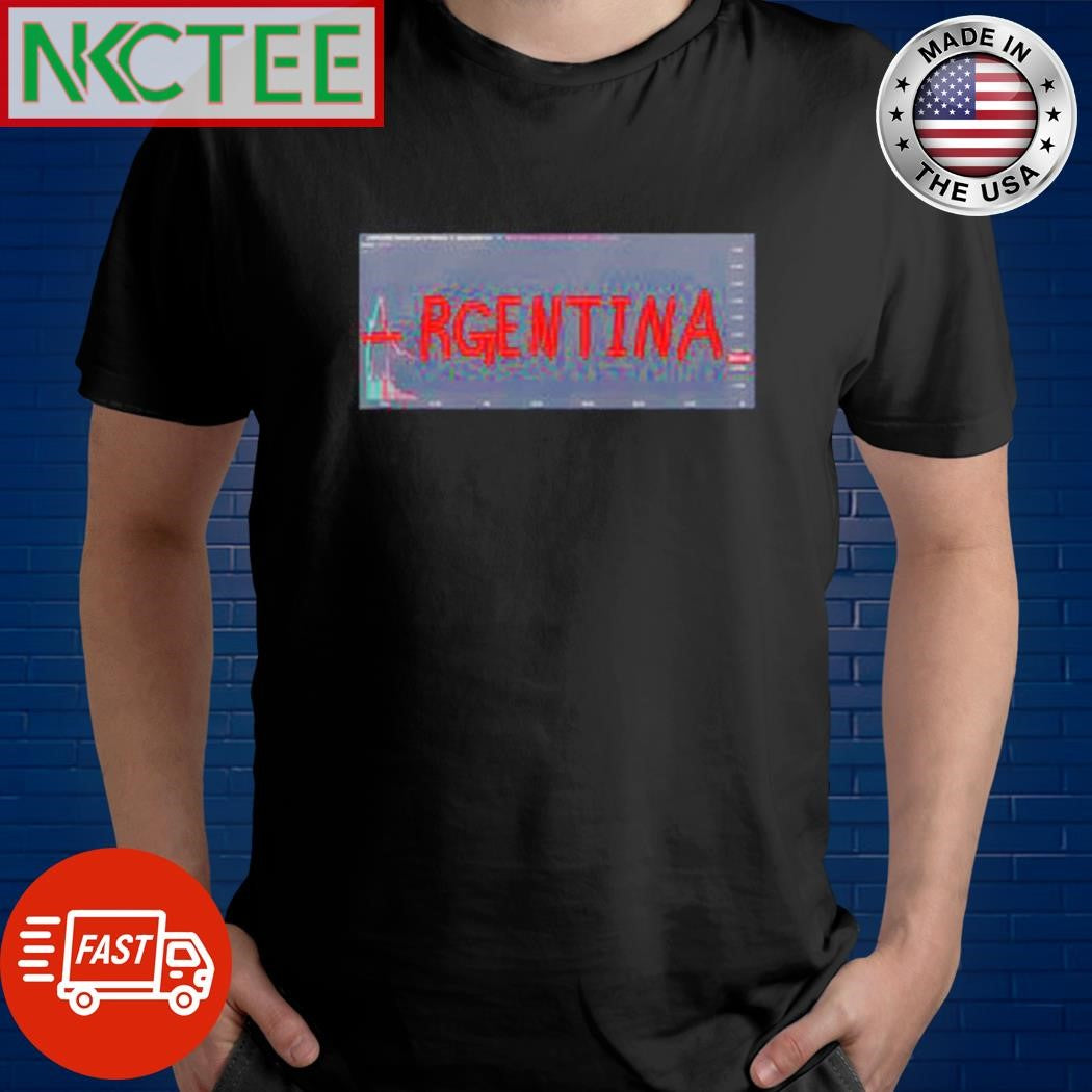 Official Jake Closet A RGENTINA chart shirt Unisex T-shirt, Sweatshirt, Hoodie, Long Sleeve Tee - T-Shirt, Sweatshirt, Hoodie