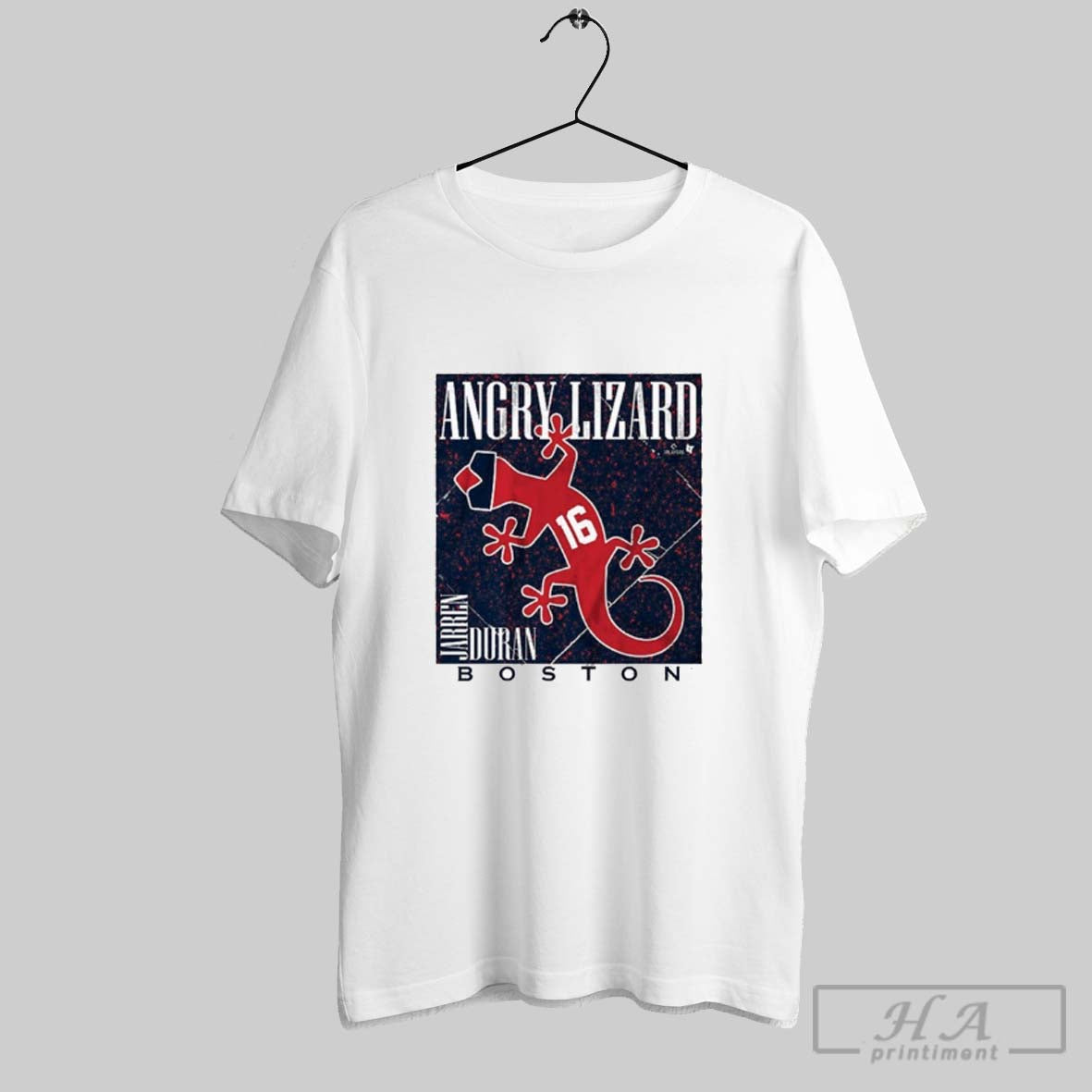 Official Jarren Duran Angry Lizard Boston Red Sox Unisex T-shirt, Sweatshirt, Hoodie, Long Sleeve Tee - T-Shirt, Sweatshirt, Hoodie