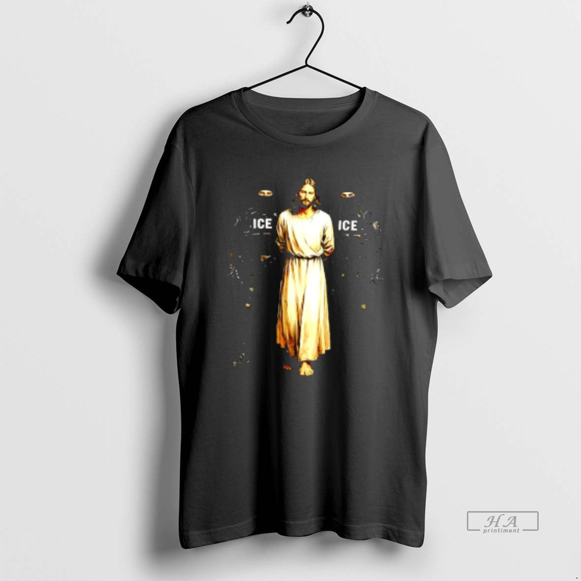 Official Jesus Arrested Parody Anti Ice - T-Shirt, Sweatshirt, Hoodie