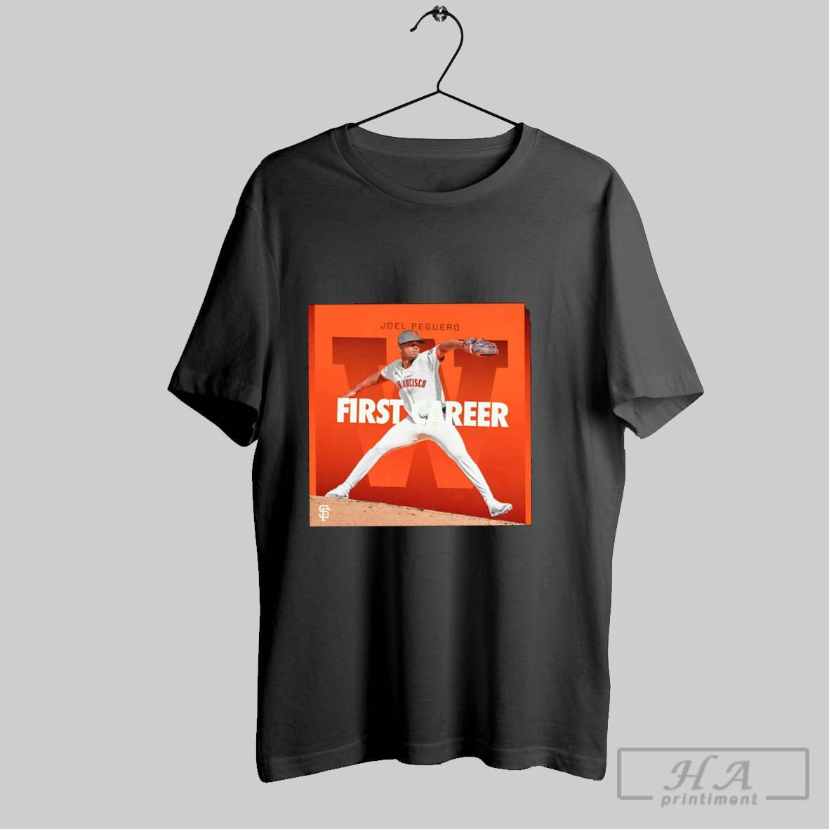 Official Joel Peguero First Career Sf Giants Unisex T-shirt, Sweatshirt, Hoodie, Long Sleeve Tee - T-Shirt, Sweatshirt, Hoodie
