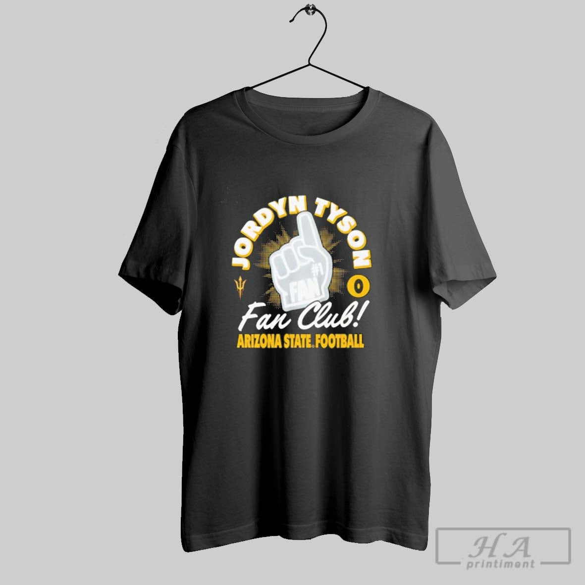 Official Jordyn Tyson Fan Club Arizona State Sun Devils Unisex T-shirt, Sweatshirt, Hoodie, Long Sleeve Tee - T-Shirt, Sweatshirt, Hoodie