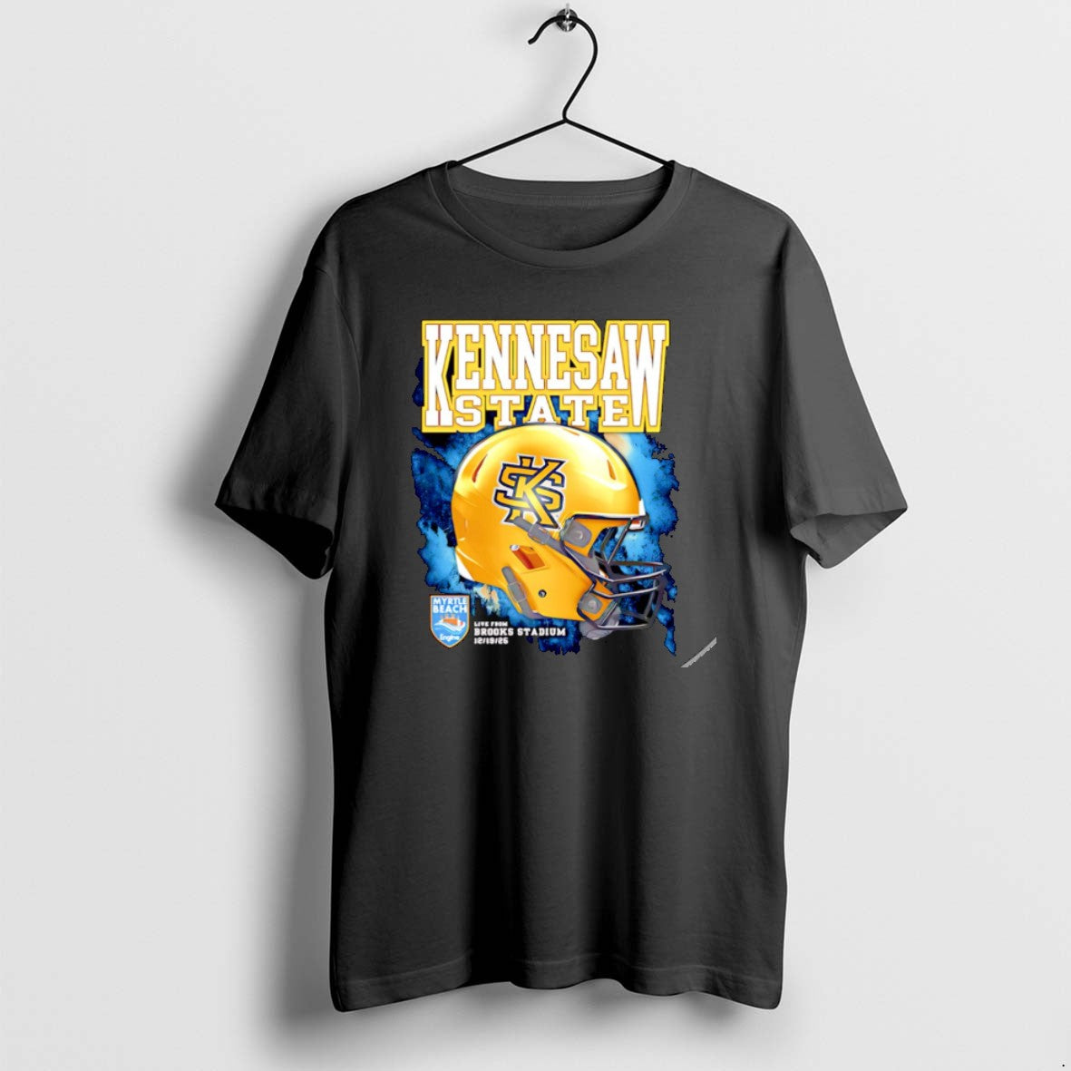 Official Kennesaw State Owls Ksu Myrtle Beach Bowl 2025 Helmet Christmas - T-Shirt, Sweatshirt, Hoodie