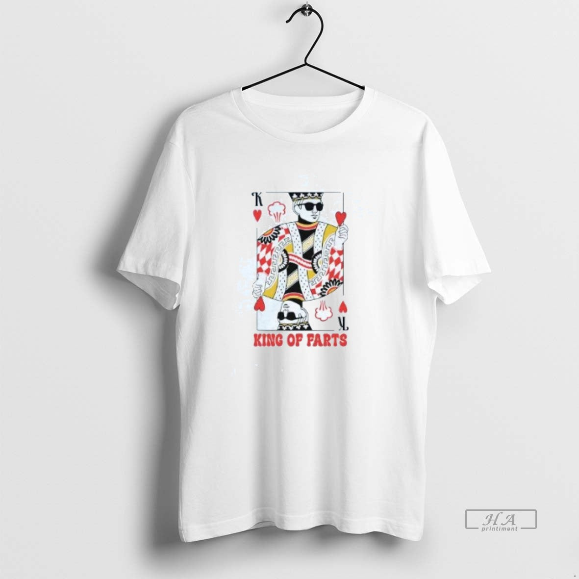 Official King Of Farts Playing Card - T-Shirt, Sweatshirt, Hoodie