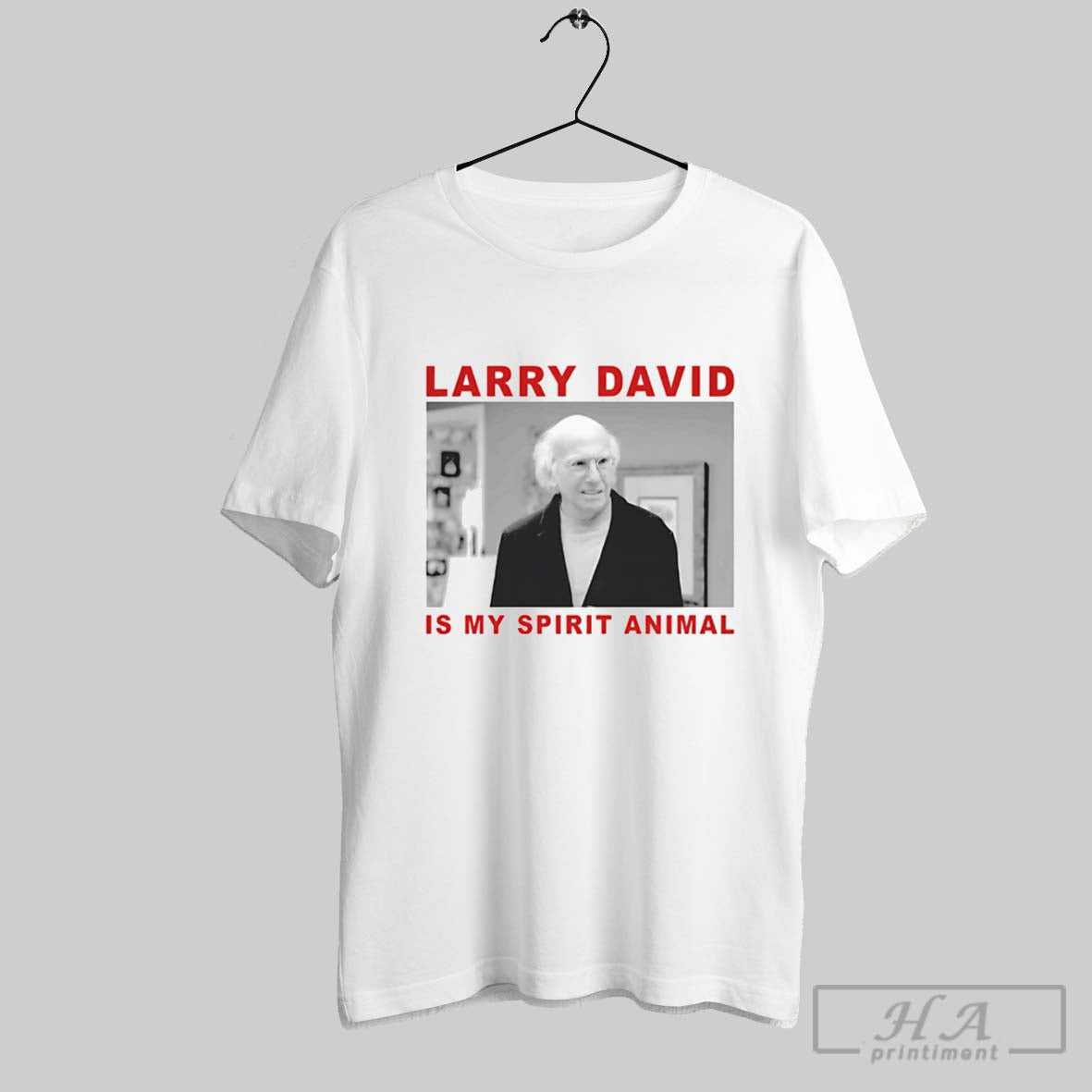 Official Larry David Is My Spirit Animal Unisex T-shirt, Sweatshirt, Hoodie, Long Sleeve Tee - T-Shirt, Sweatshirt, Hoodie