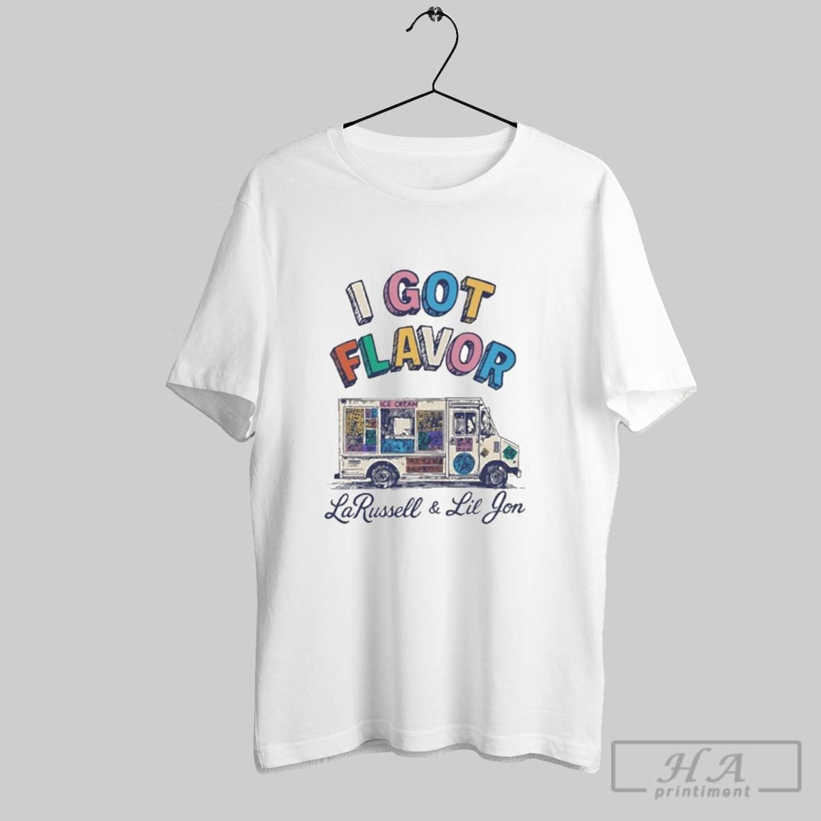 Official Larussell And Lil Jon I Got Flavor Unisex T-shirt, Sweatshirt, Hoodie, Long Sleeve Tee - T-Shirt, Sweatshirt, Hoodie