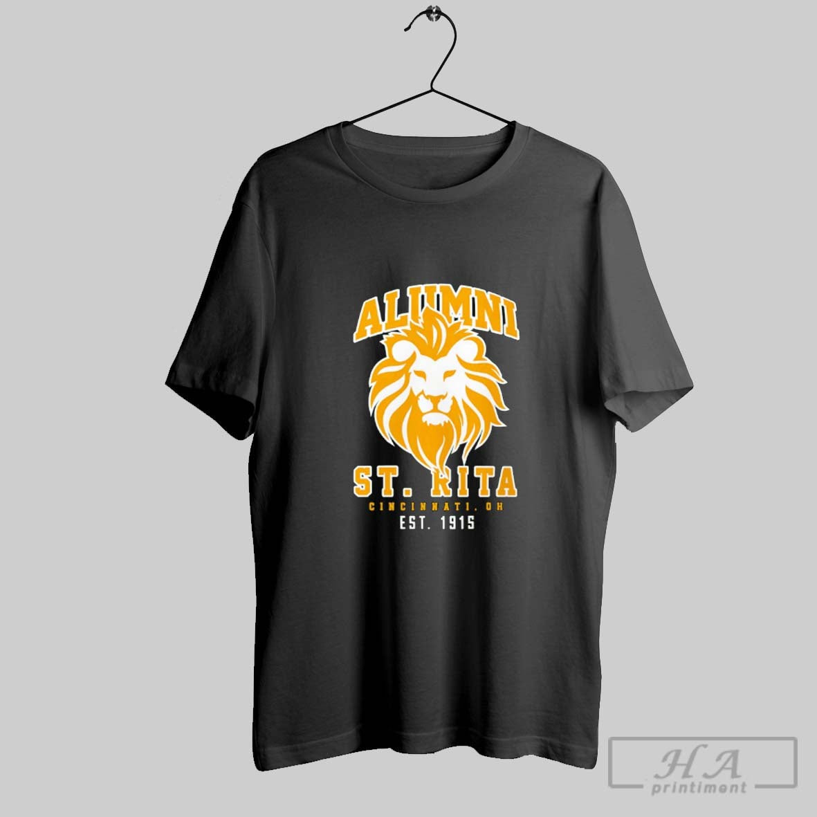 Official Lion Alumni St Rita Cincinnati Oh Est 1915 Unisex T-shirt, Sweatshirt, Hoodie, Long Sleeve Tee - T-Shirt, Sweatshirt, Hoodie