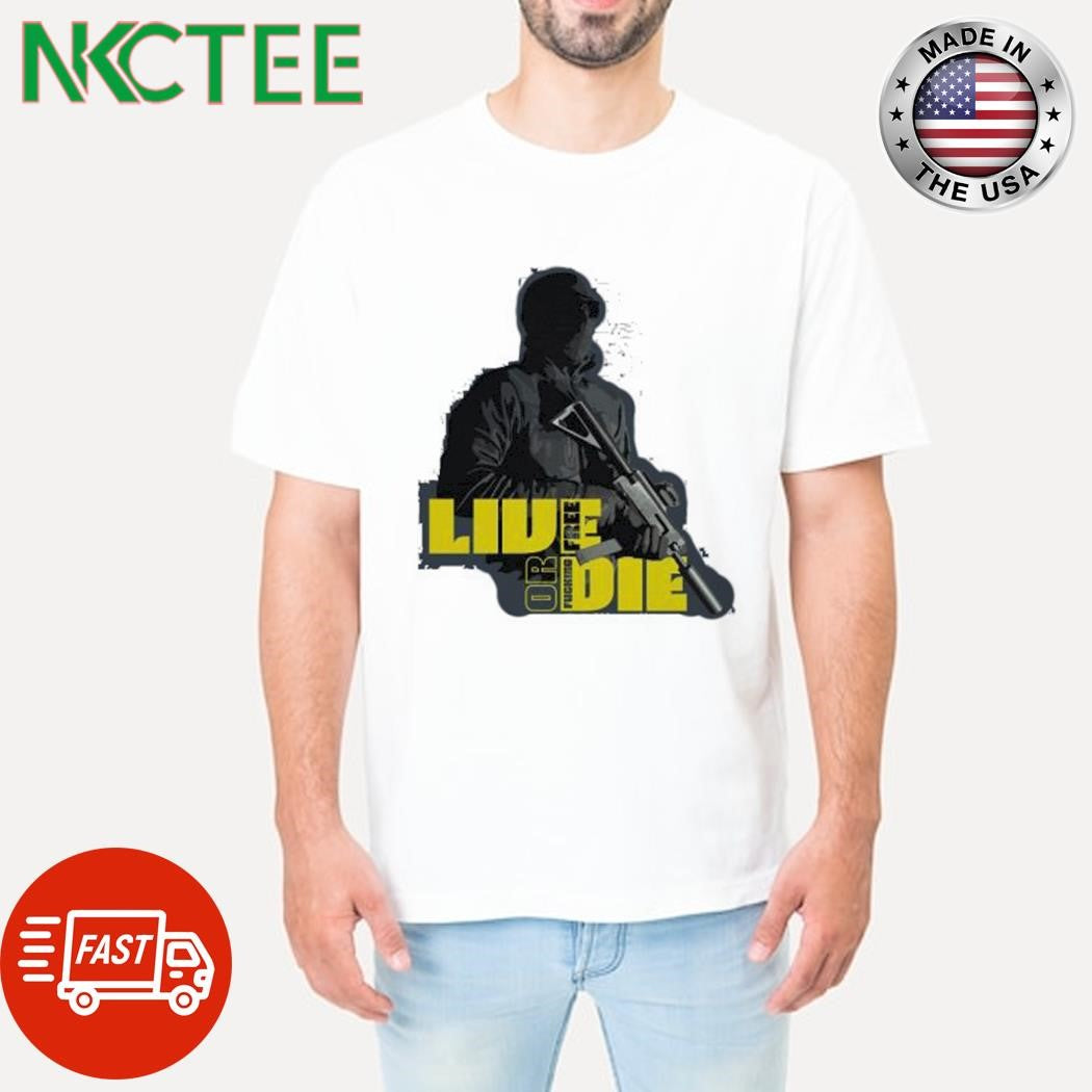 Official Live free or fucking die shirt Unisex T-shirt, Sweatshirt, Hoodie, Long Sleeve Tee - T-Shirt, Sweatshirt, Hoodie