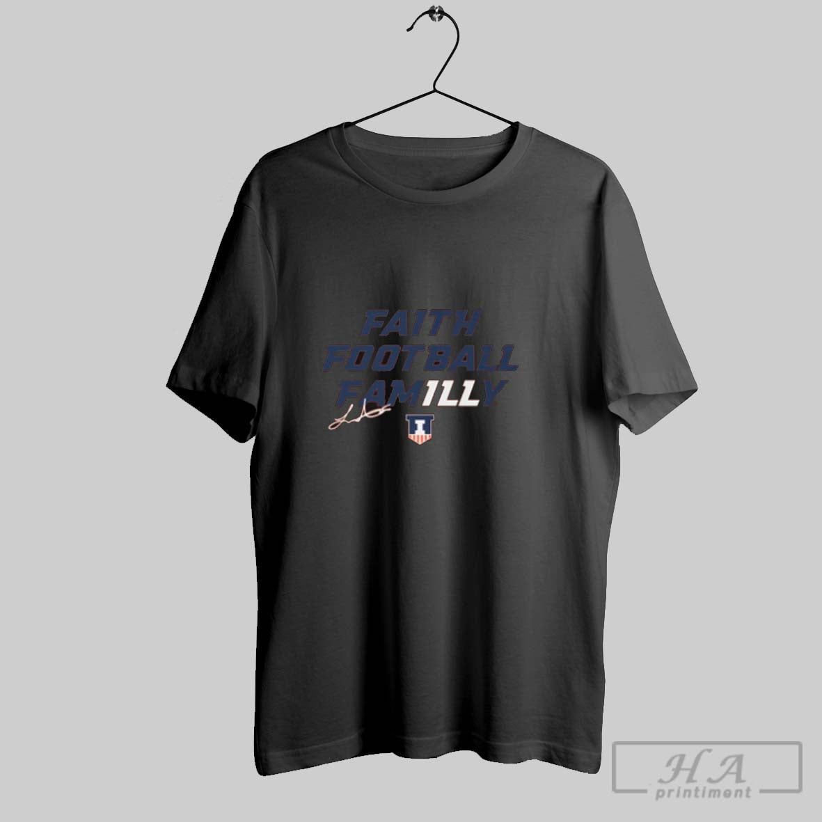 Official Luke Altmyer Faith Football Familly Illinois Fighting Illini Football Ncaa Signature - T-Shirt, Sweatshirt, Hoodie