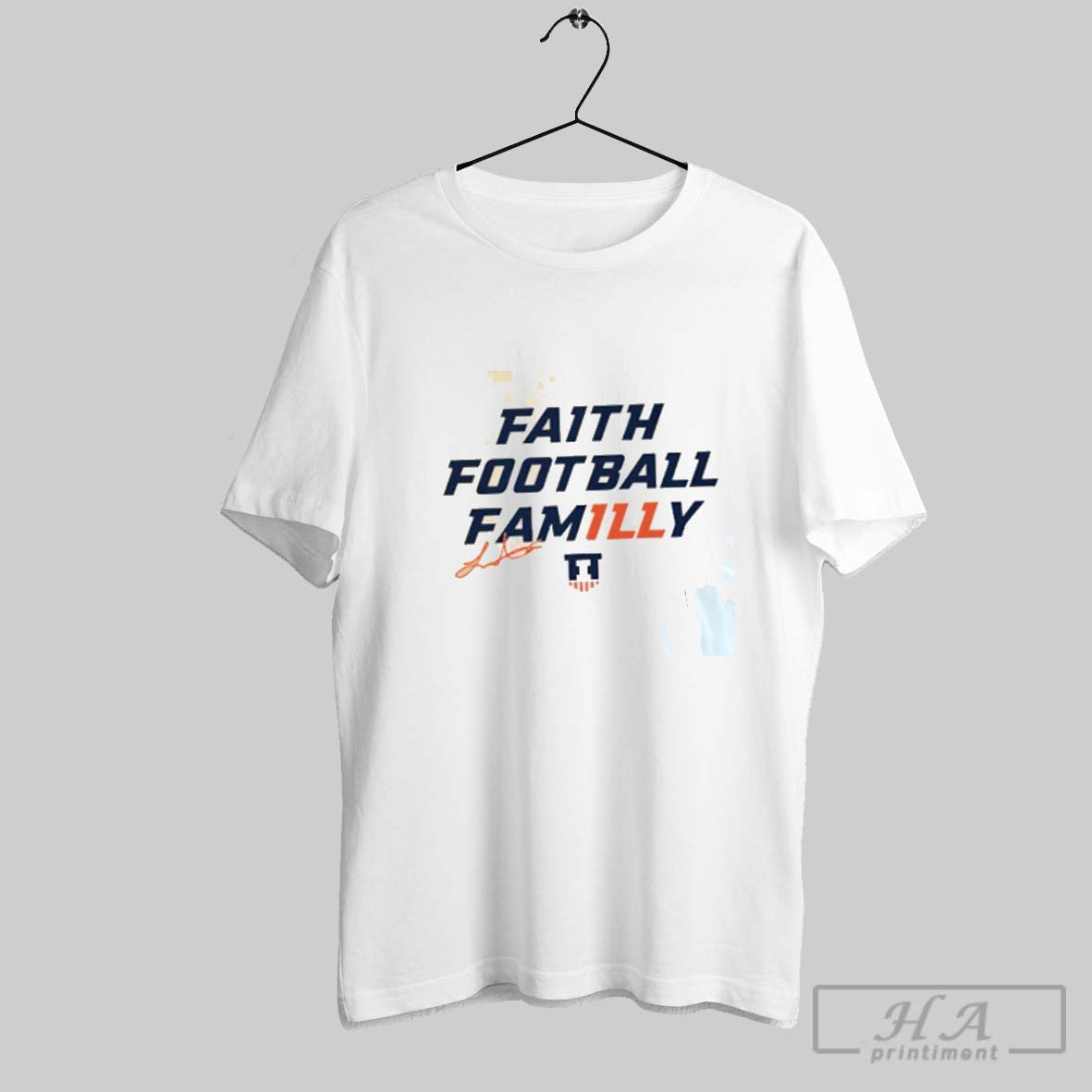 Official Luke Altmyer Faith Football Family Signature Unisex T-shirt, Sweatshirt, Hoodie, Long Sleeve Tee - T-Shirt, Sweatshirt, Hoodie