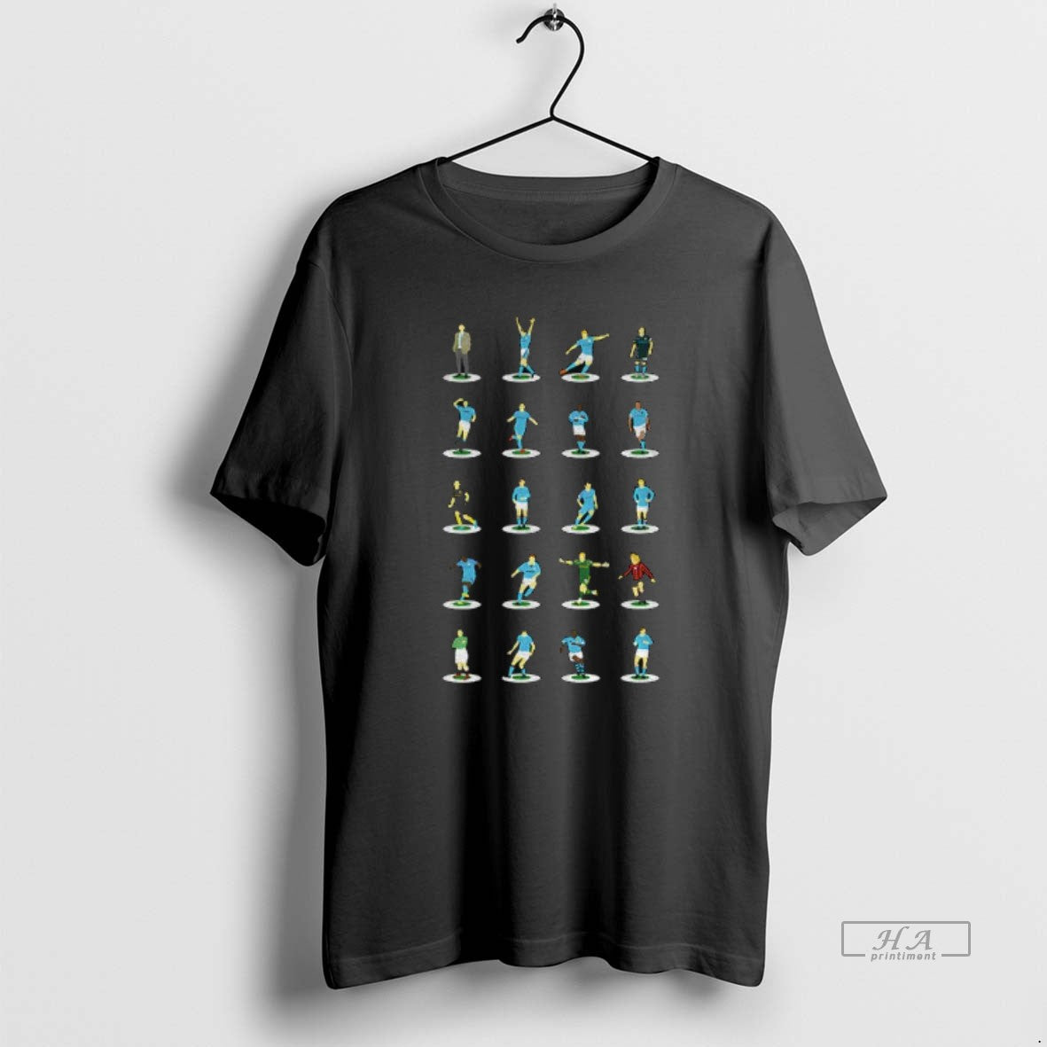Official Manchester City Legends Subbuteo Style - T-Shirt, Sweatshirt, Hoodie